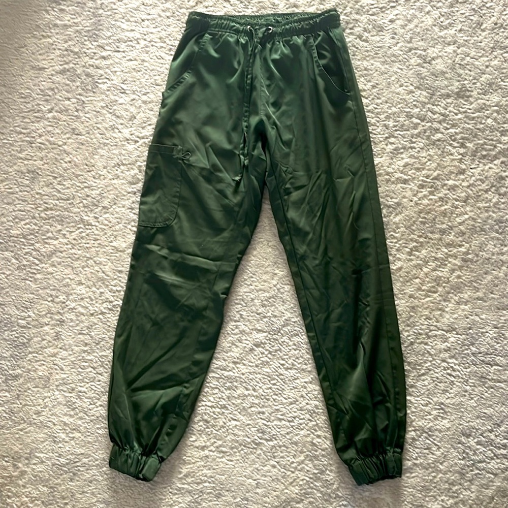 Mini Marilyn Green Scrub Jogger Pants